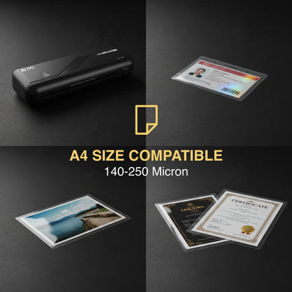 VMS LM Seal A4 Hot Thermal Laminating Machine (Photos ID,I-Card,Documents,Certificate)