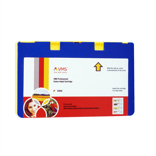 VMS Professional Colour Inkjet Cartridge E-5852 (CMYK)