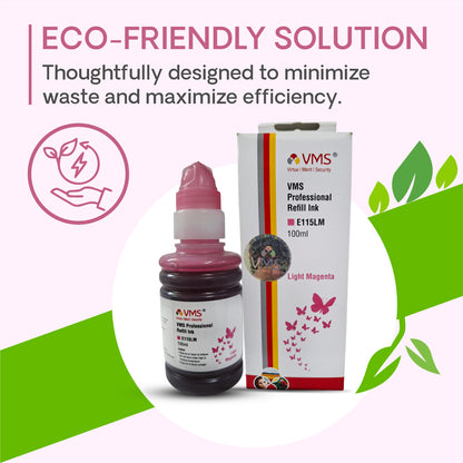 VMS Professional Refill Ink Light Magenta Eco-Friendly Solution