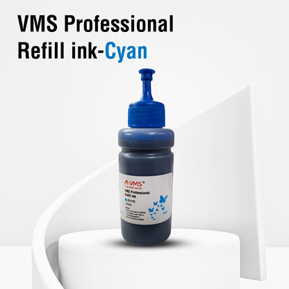 VMS Professional Inkjet Refill Ink Cyan