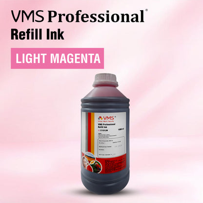 VMS Professional Light Magenta 1Ltr Refill Ink