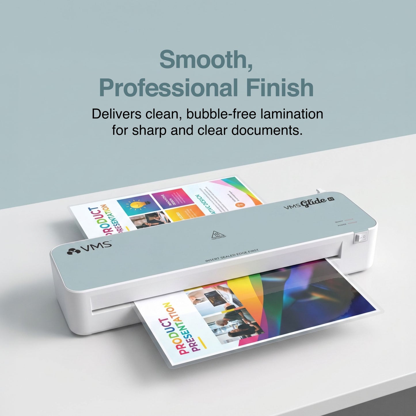 VMS Glide A3 Hot All-in-One Lamination Machine (Photos, Documents & Certificates)