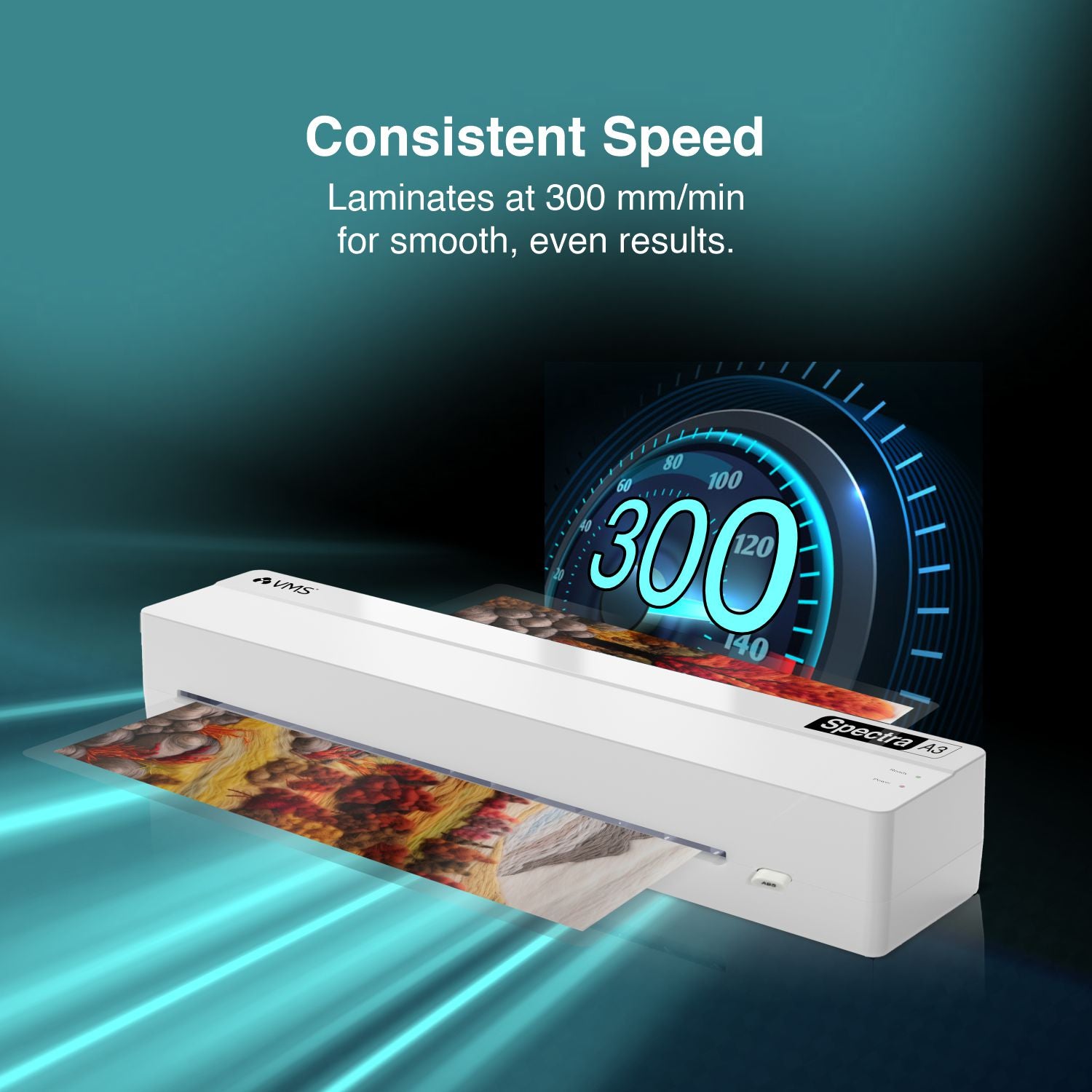 VMS LM Spectra Lamination Machine with Consistence Lamination Speed