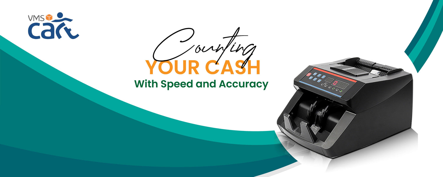 Count you cash with cash counting machines