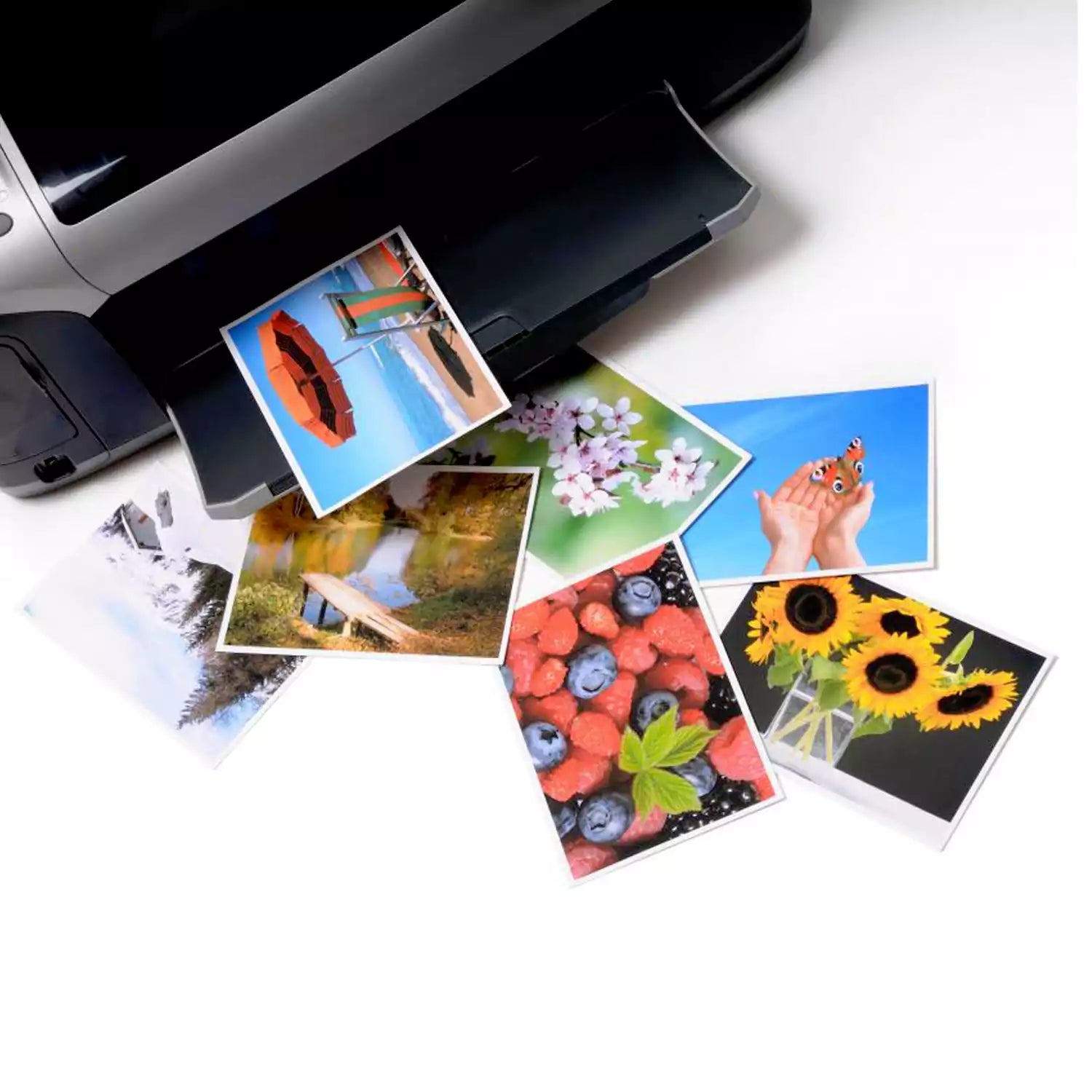 Full Colors A4 165 GSM High Glossy Photo Paper Print Sample  