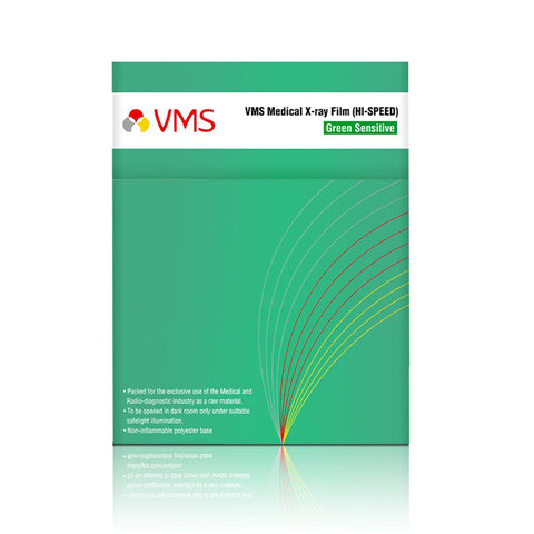 VMS Medical X-Ray Hi-Speed Film - Green Sensitive