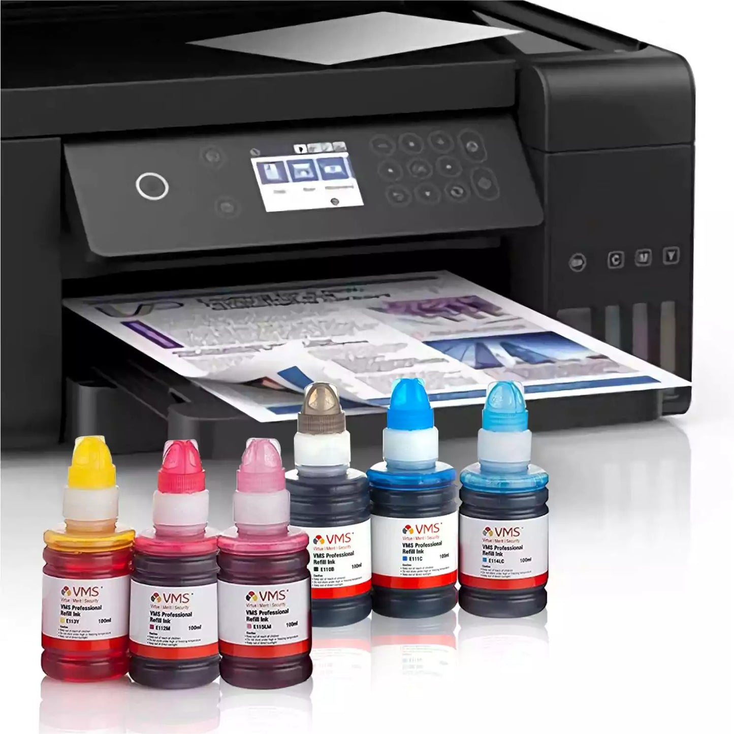 Revitalize Your Prints: VMS Professional 100ml Refill Ink for All ...