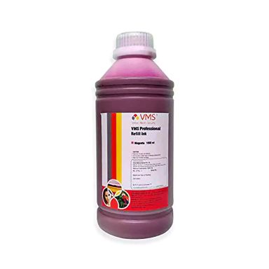 VMS Professional Light Magenta 1Ltr Refill Ink Bottle