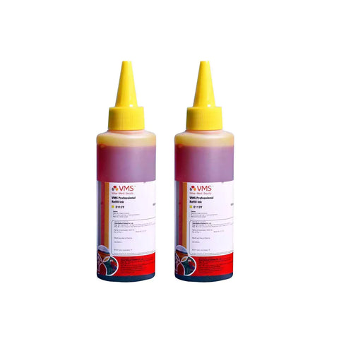 VMS Professional Yellow 100ml Refill Ink - Pack of 2